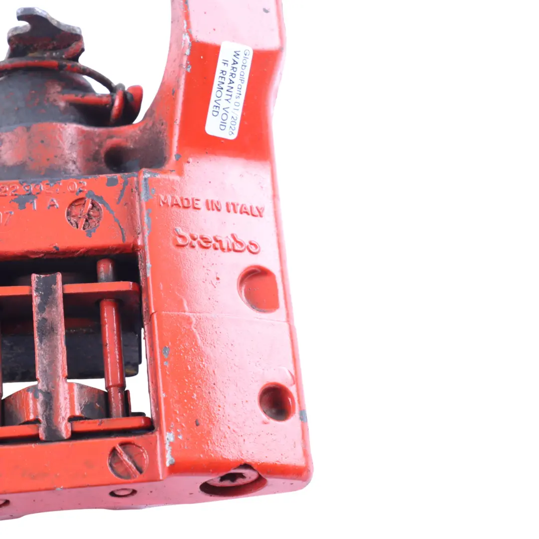 Audi R8 42 Wheel Hand Brake Caliper Red Front Left N/S - SKU 420615407D - Part number 420615407D