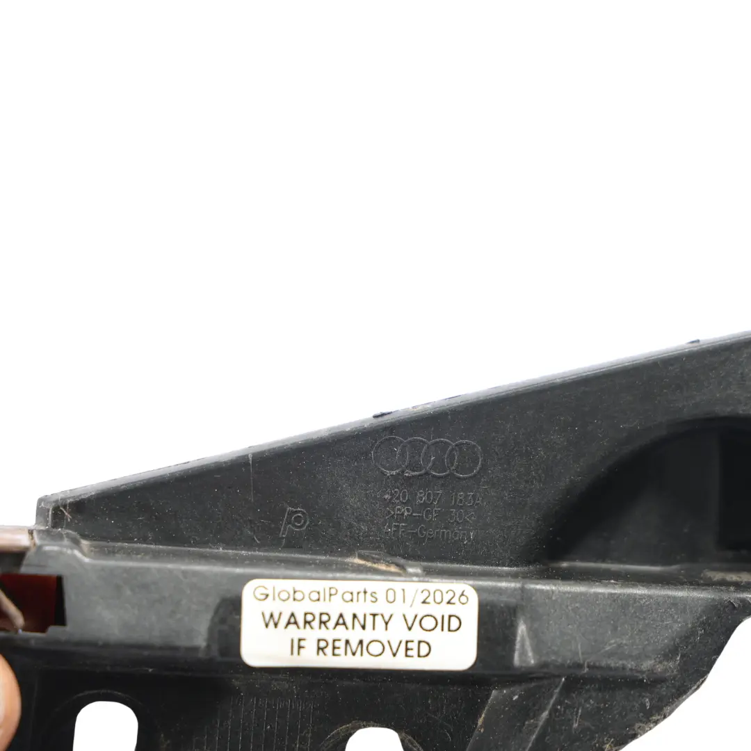 Audi A8 42 Frontstoßstangenhalterung Halterung Links - SKU 420807183A - Teilenummer 420807183A