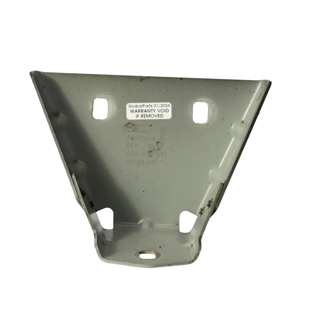 Soporte De Panel Lateral Trasero Izquierdo Centro para Audi R8 42 con número de pieza 420810685 Audi R8 42 Soporte De Panel Lateral Trasero Izquierdo Centro - SKU 420810685 - Número de pieza 420810685
