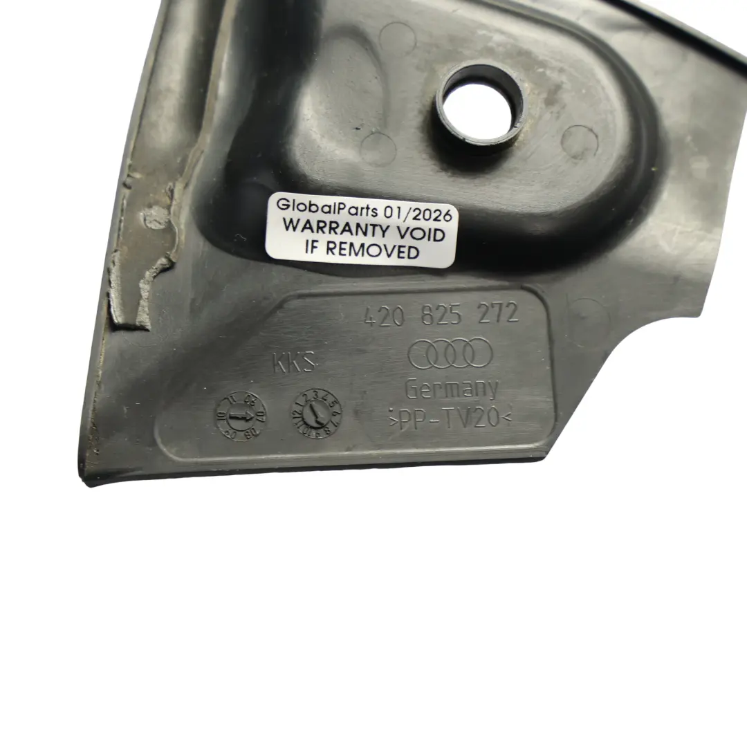 Scharnier Abdeckung Trim Panel Hinten Rechts für Audi R8 42 mit Teilenummer 420825272 Audi R8 42 Scharnier Abdeckung Trim Panel Hinten Rechts - SKU 420825272 - Teilenummer 420825272