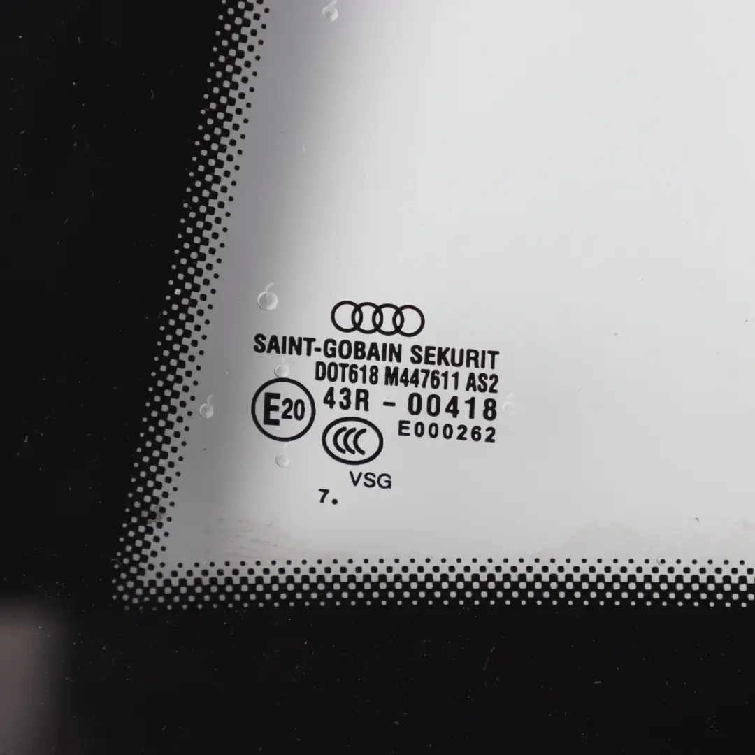 Window Glass Glazing AS2 to Audi R8 42 Rear with Part number 420845151 Audi R8 42 Rear Window Glass Glazing AS2 - SKU 420845151 - Part number 420845151