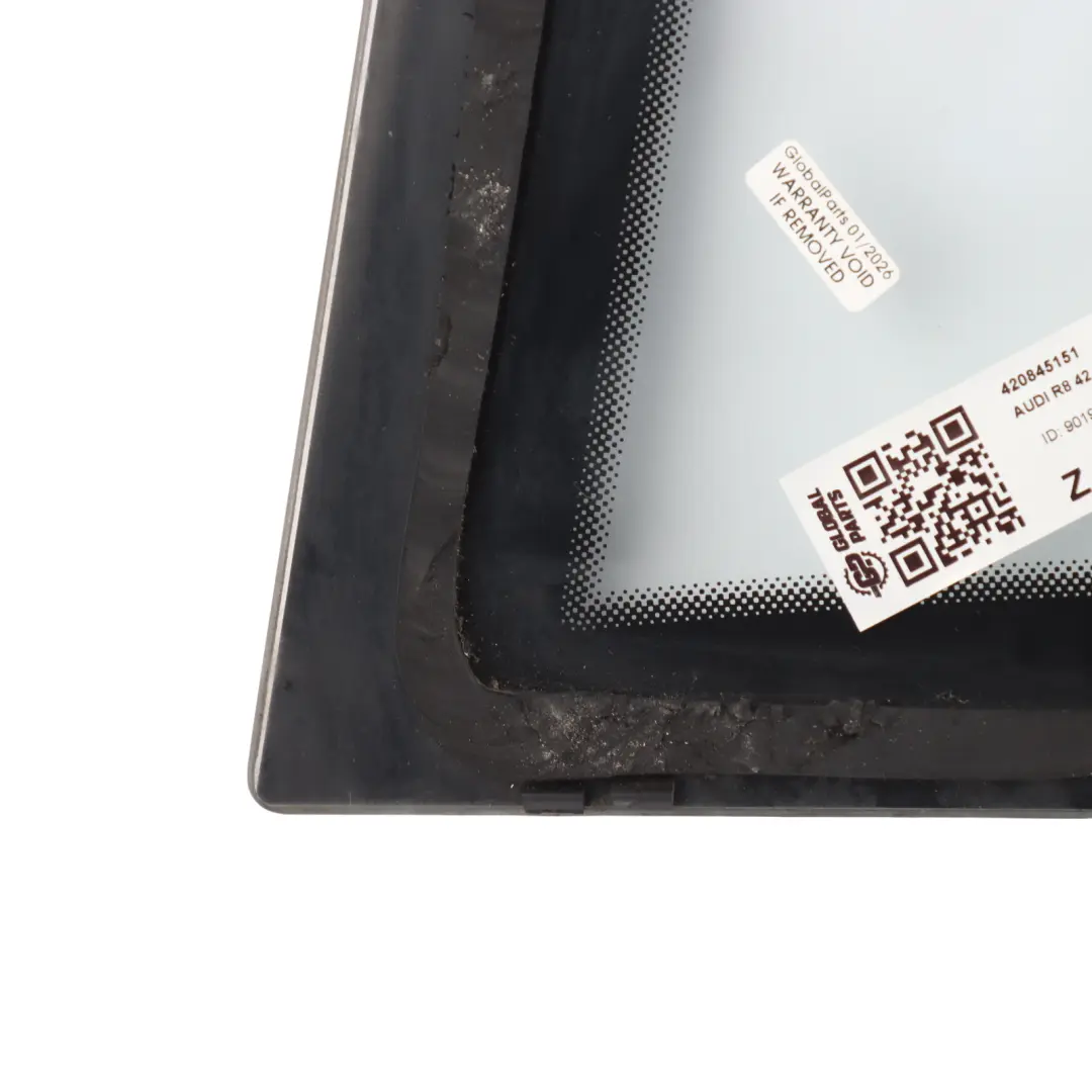 Window Glass Glazing AS2 to Audi R8 42 Rear with Part number 420845151 Audi R8 42 Rear Window Glass Glazing AS2 - SKU 420845151 - Part number 420845151