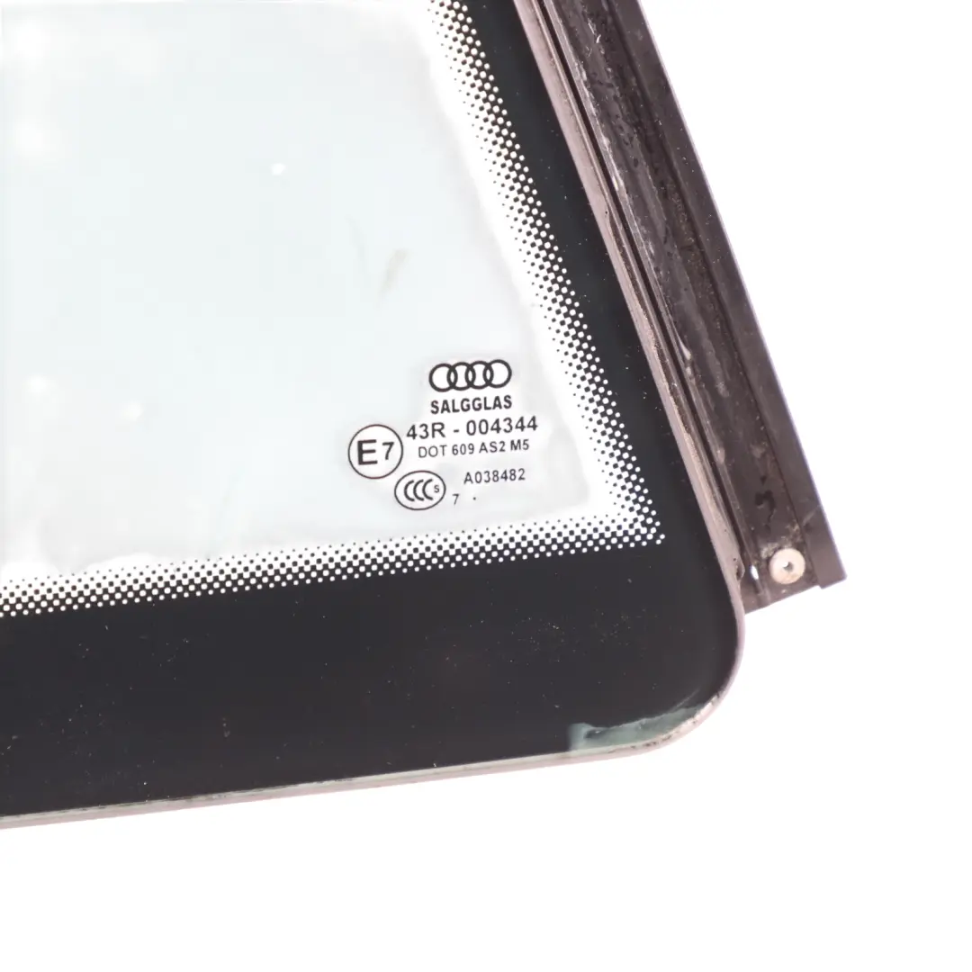Audi R8 42 Gen1 Rear Window Quarter Glass Glazing AS2 Right O/S - SKU 420845300 - Part number 420845300