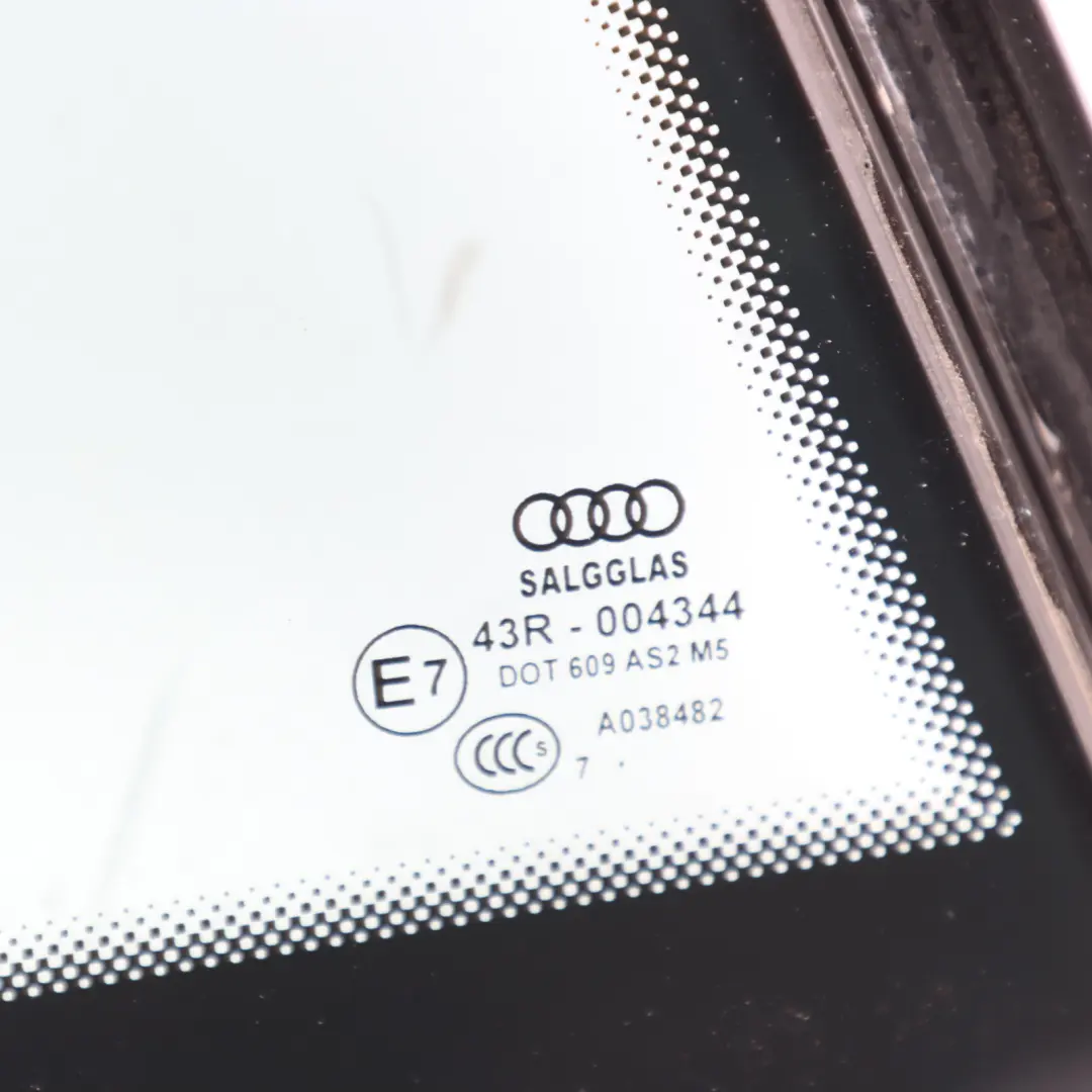 Gen1 Rear Window Quarter Glass Glazing AS2 Right O/S to Audi R8 42 with Part number 420845300 Audi R8 42 Gen1 Rear Window Quarter Glass Glazing AS2 Right O/S - SKU 420845300 - Part number 420845300