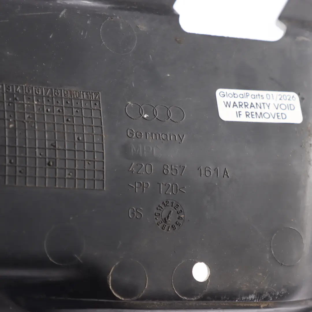 Audi R8 42 Trunk Cover Luggage Compartment Trim Panel Black - SKU 420857161A - Part number 420857161A