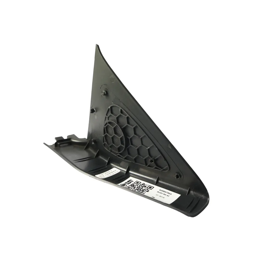 Frontal A Pilar Altavoz Cubierta Panel Izquierdo para Audi R8 42 Spyder con número de pieza 420857503 Audi R8 42 Spyder Frontal A Pilar Altavoz Cubierta Panel Izquierdo - SKU 420857503 - Número de pieza 420857503