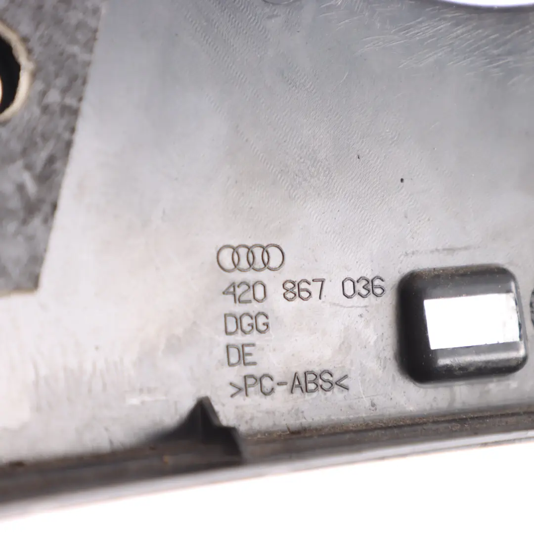 Audi R8 Gen 1 Rear Quarter Panel Cover Trim Surround Right O/S - SKU 420867036 - Part number 420867036