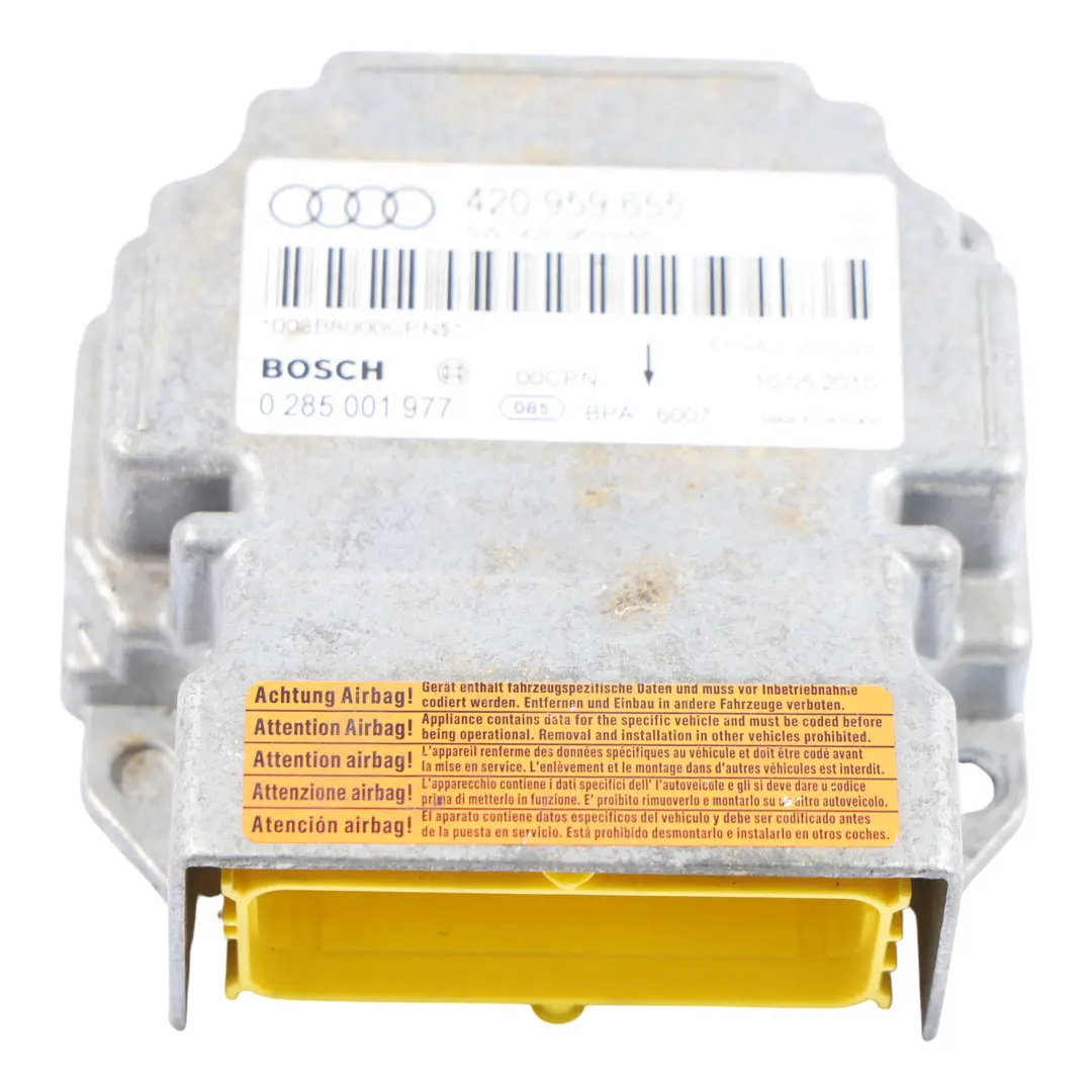 Audi R8 42 Air Module Sensor Control Unit ECU - SKU 420959655 - Part number 420959655