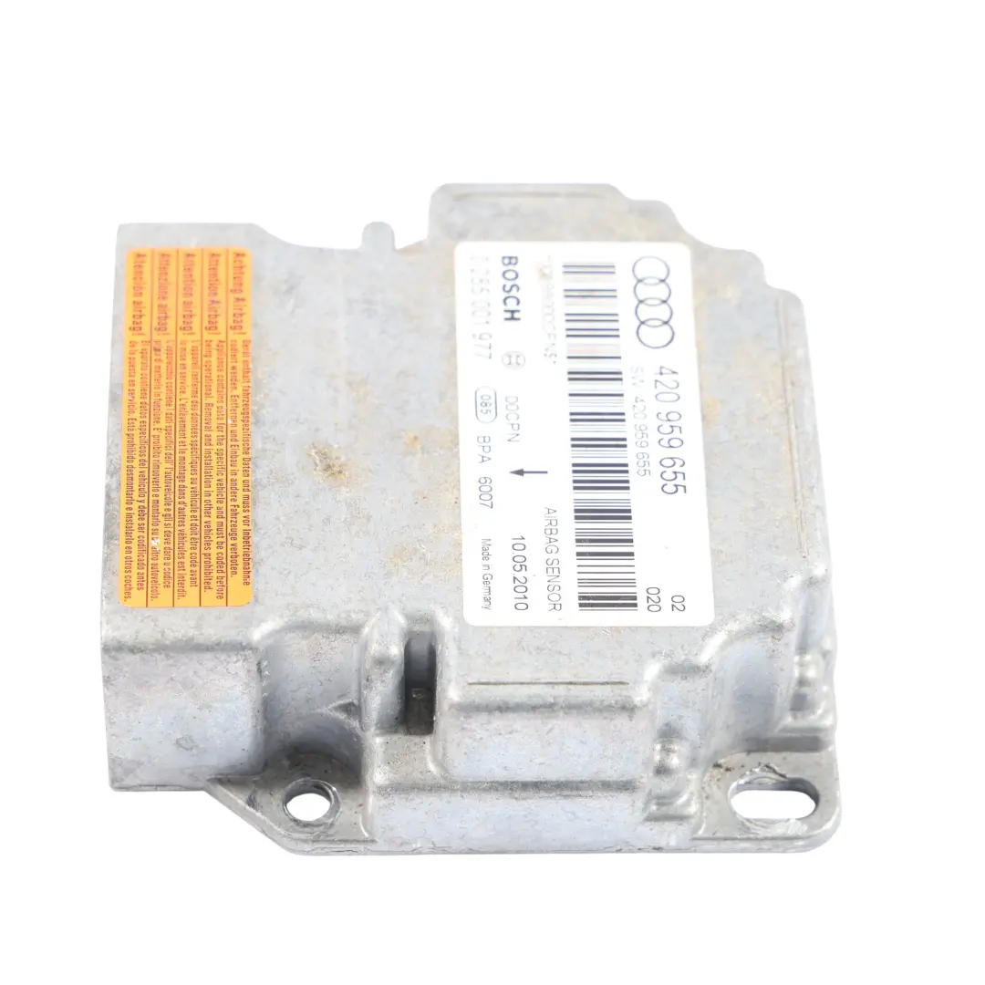 Module Sensor Control Unit ECU to Audi R8 42 Air with Part number 420959655 Audi R8 42 Air Module Sensor Control Unit ECU - SKU 420959655 - Part number 420959655