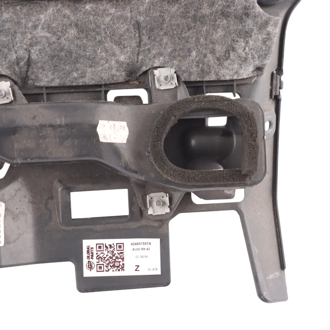Lower Dashboard Trim Cover Panel to Audi R8 42 Gen 1 with Part number 424857557A Audi R8 42 Gen 1 Lower Dashboard Trim Cover Panel - SKU RHD-424857557A - Part number 424857557A