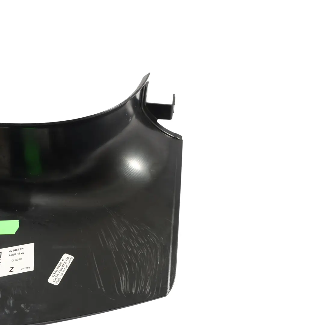 Pilastro Inferiore A Cover Panel Nero Anteriore Sinistro per Audi R8 42 con numero di parte 424867271 Audi R8 42 Pilastro Inferiore A Cover Panel Nero Anteriore Sinistro - SKU 424867271 - Numero di parte 424867271