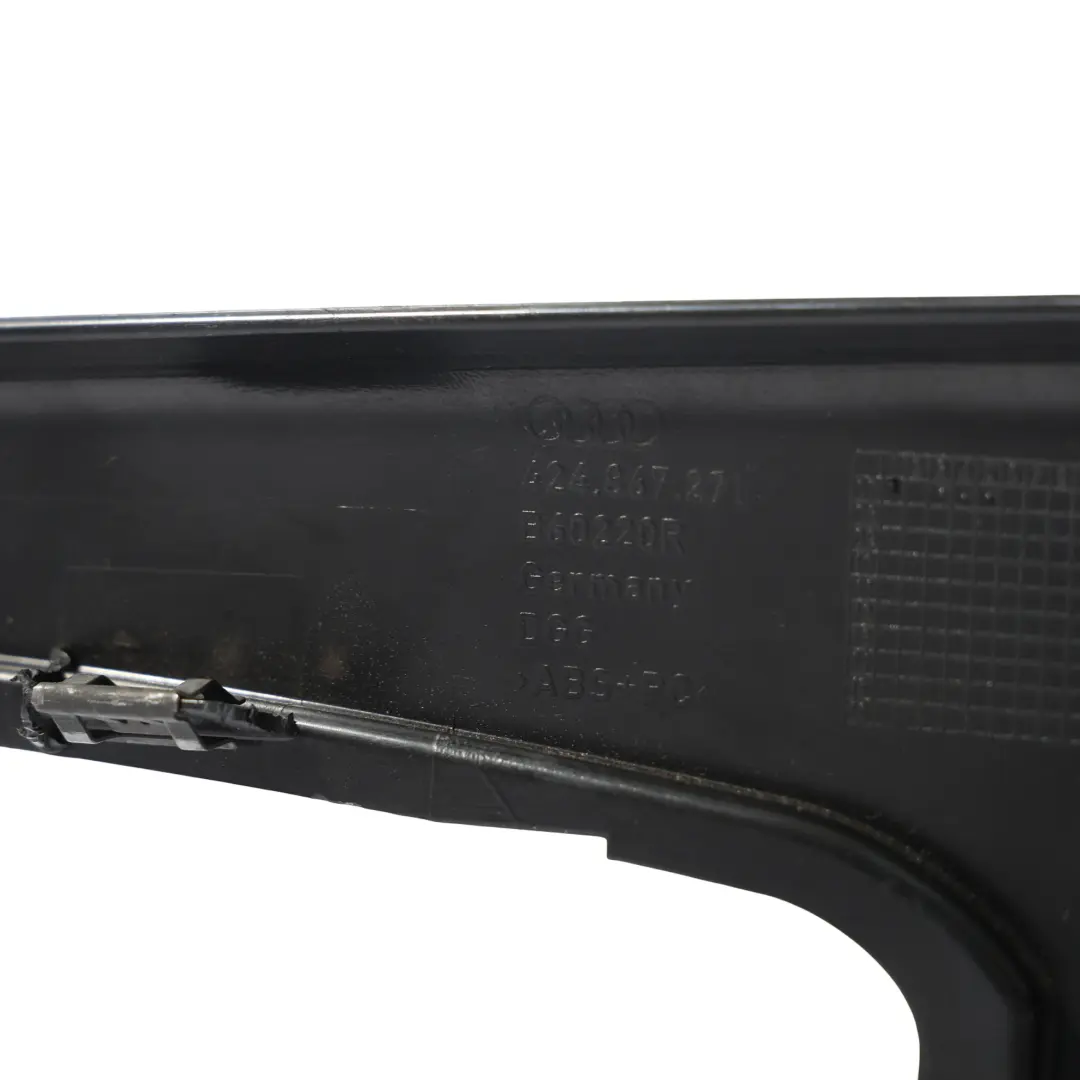 Audi R8 42 Lower Pillar A Trim Cover Panel Black Front Left N/S - SKU 424867271 - Part number 424867271