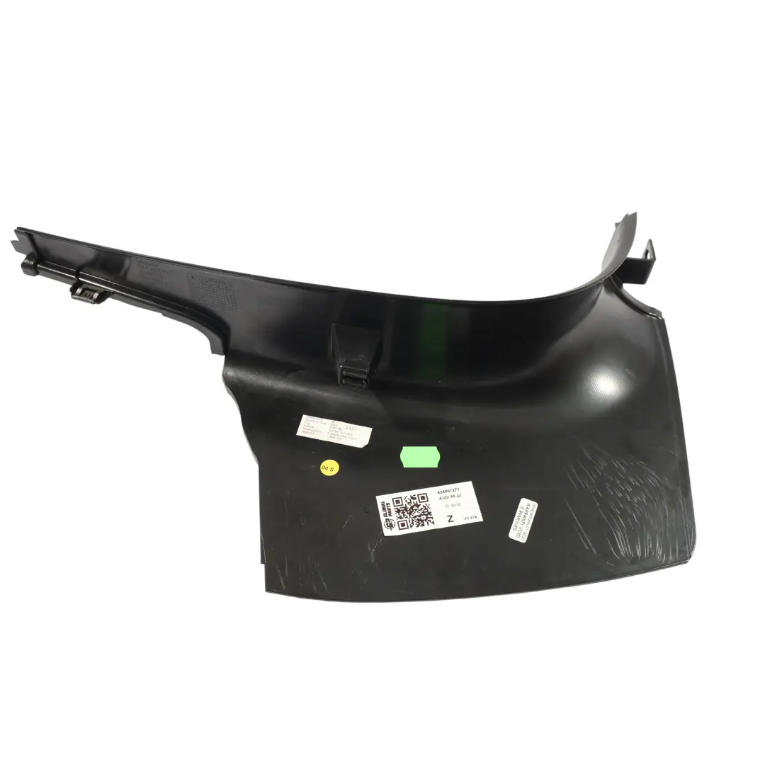 Audi R8 42 Lower Pillar A Trim Cover Panel Black Front Left N/S - SKU 424867271 - Part number 424867271