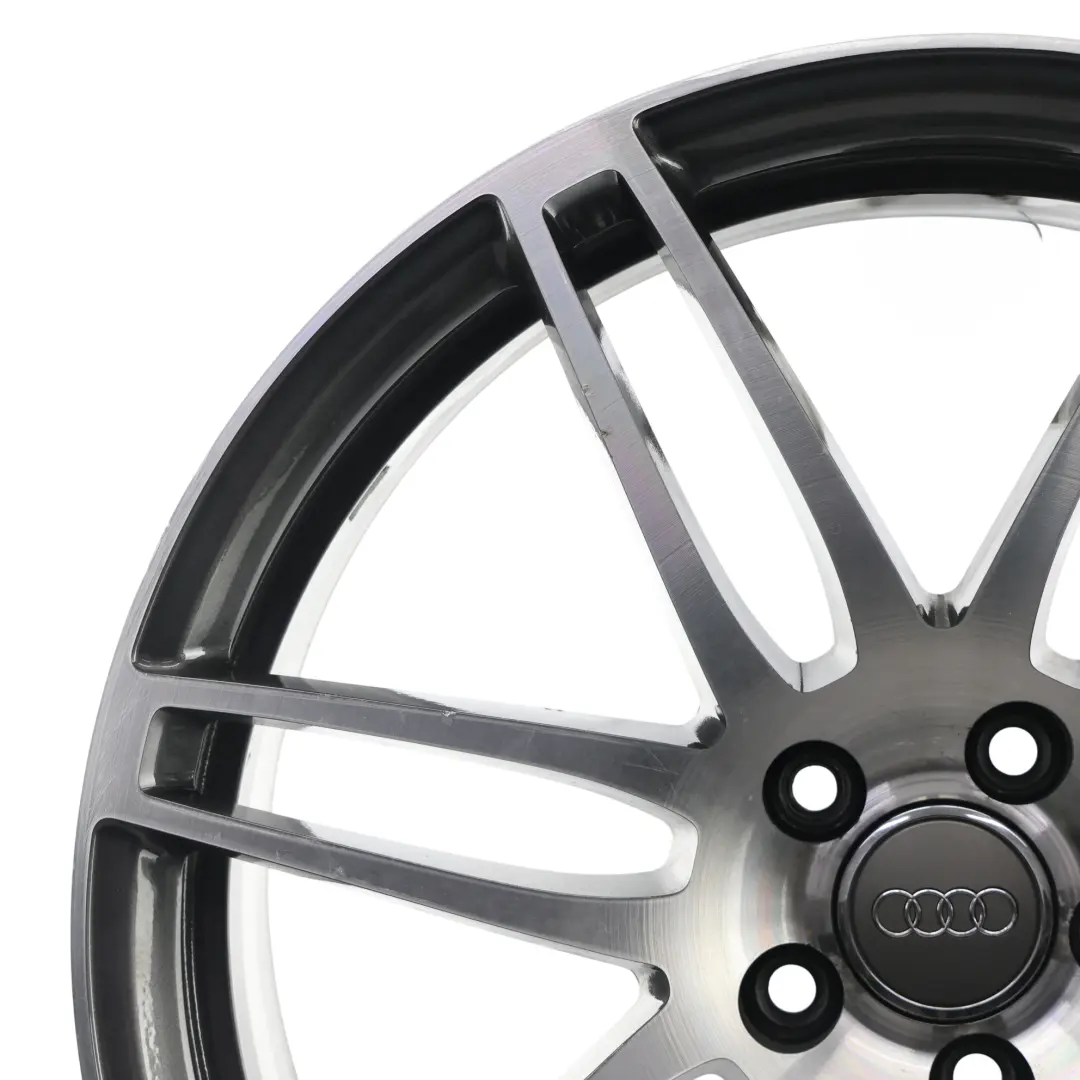 Audi A8 S8 D3 Jante En Alliage Bicolore 20" 9J ET:46 - SKU 4E0601025BE-1 - Numéro de pièce 4E0601025BE