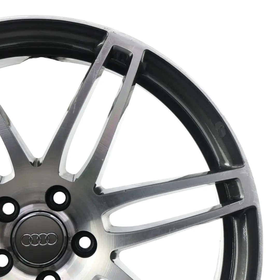 Audi A8 S8 D3 Jante En Alliage Bicolore 20" 9J ET:46 - SKU 4E0601025BE-1 - Numéro de pièce 4E0601025BE