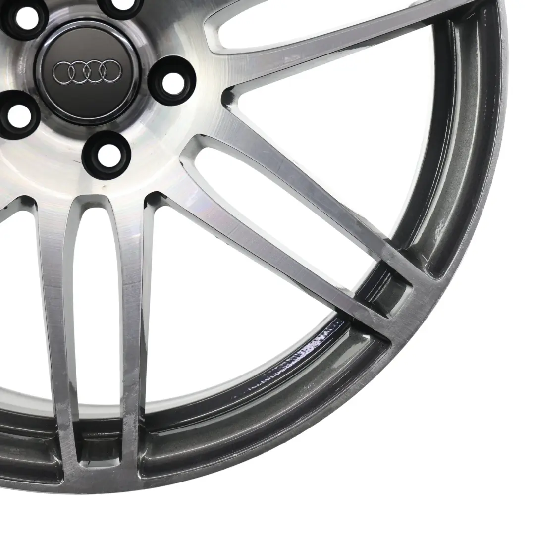 Audi A8 S8 D3 Jante En Alliage Bicolore 20" 9J ET:46 - SKU 4E0601025BE-1 - Numéro de pièce 4E0601025BE