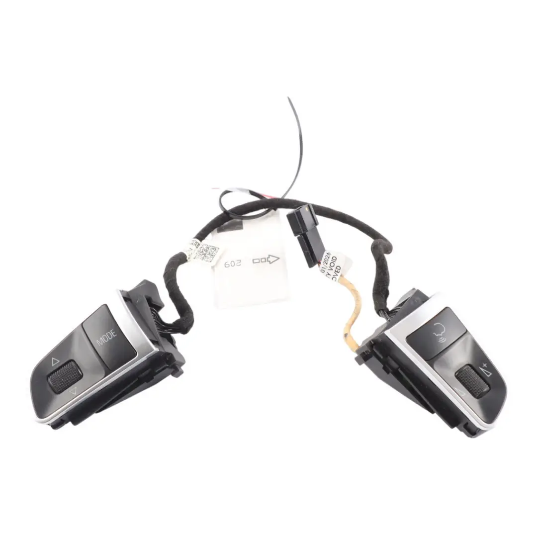 Audi A3 8P Steering Wheel Multifunction Control Switch Button Set - SKU 4E0951527AJ-1 - Part number 4E0951527AJ