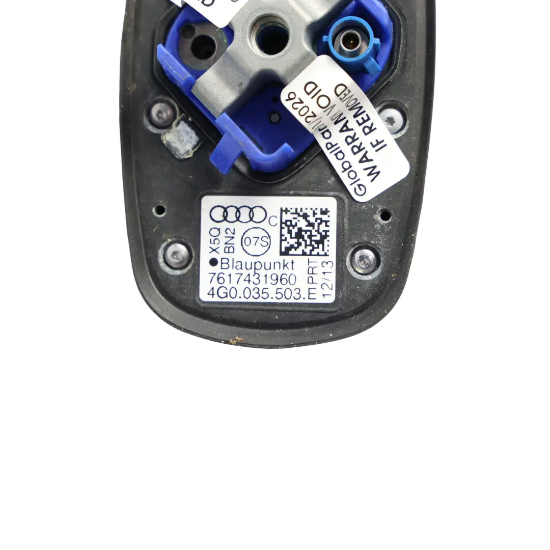 Audi A5 8T Antenna Amplifier Roof Fin Shark Aerial Scuba Blue - X5Q E - SKU 4G0035503E-SCB - Part number 4G0035503