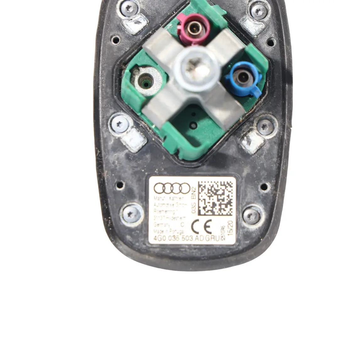 Audi A6 C7 Antenne Amplificateur Aileron Toit Requin Aérien Noir Mythique - Y9T - SKU 4G0035503AD-MYB - Numéro de pièce 4G0035503AD