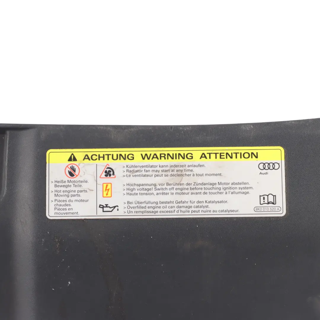 Slam Panel Cover Radiator Upper Trim Bumper Cover to Audi A7 4G with Part number 4G8807081B Audi A7 4G Slam Panel Cover Radiator Upper Trim Bumper Cover - SKU 4G8807081B - Part number 4G8807081B