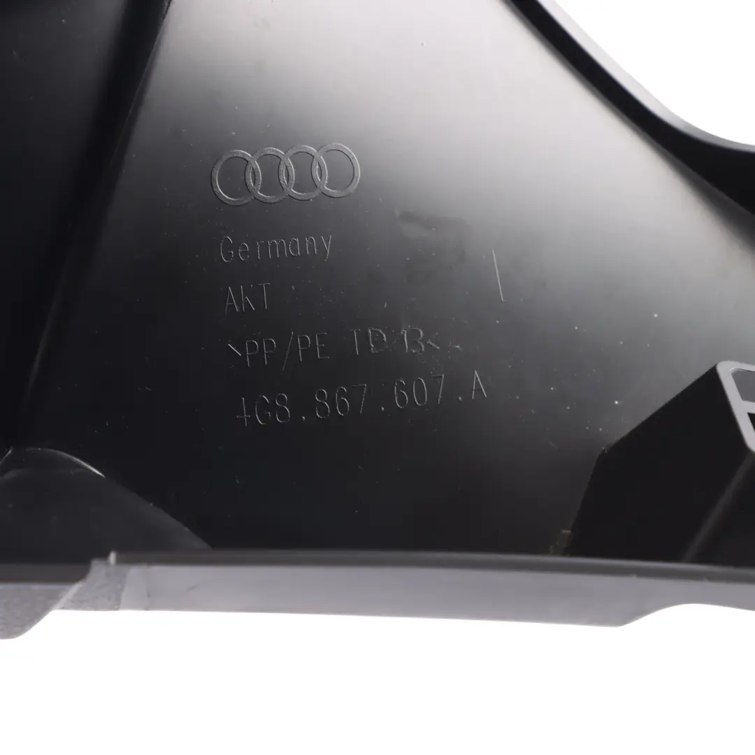 Boot Lid Inner Trim Cover Panel Rear Left N/S to Audi A7 4G Tailgate with Part number 4G8867607A Audi A7 4G Tailgate Boot Lid Inner Trim Cover Panel Rear Left N/S - SKU 4G8867607A - Part number 4G8867607A