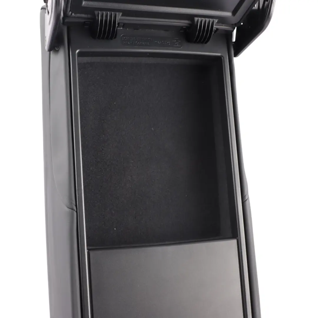 Audi A7 S7 4G Seat Armrest Arm Rest Cup Holder Leather Black Rear - SKU 4G8885875H-1 - Part number 4G8885875H