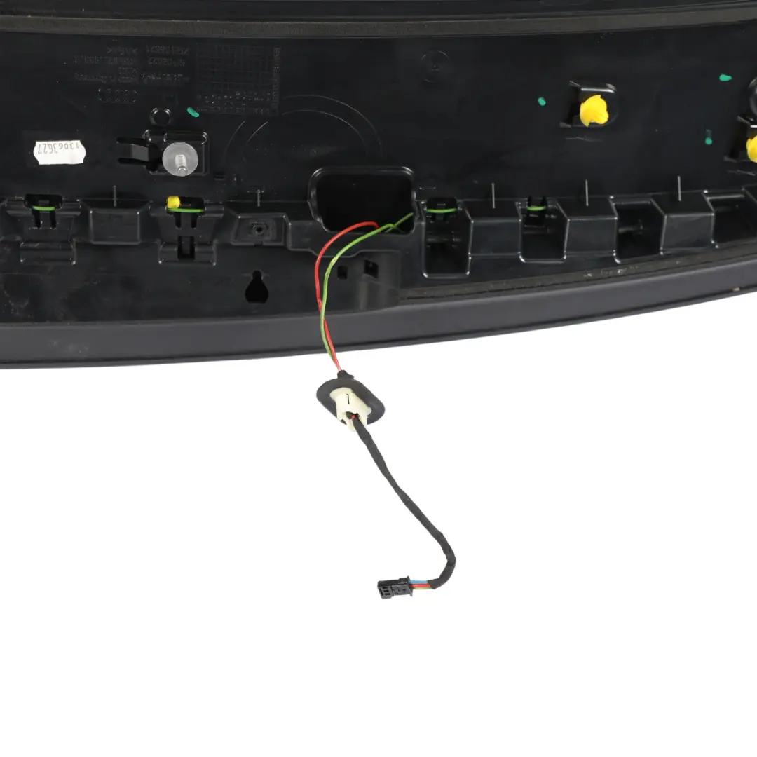 Audi A6 C7 Rear Tailgate Trunk Roof Spoiler Phantom Black Z9Y - SKU 4G9827933D-PHB - Part number 4G9827933D