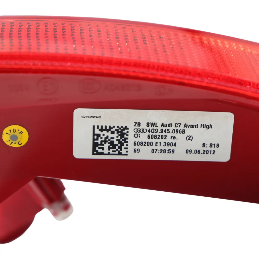 Feu Arrière Droit À LED pour Audi A6 C7 Allroad 4G Avant à propos du numéro de pièce 4G9945096B Audi A6 C7 Allroad 4G Avant Feu Arrière Droit À LED - SKU 4G9945096B - Numéro de pièce 4G9945096B