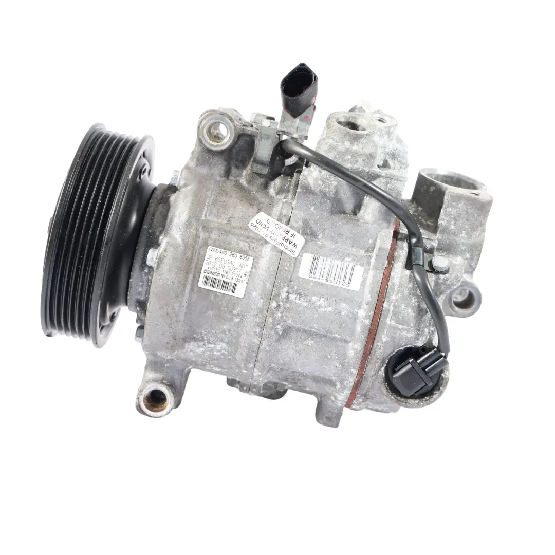 Conditioning Compressor A/C Coolant Pump 3.0 TDI to Audi A8 D4 Air with Part number 4H0260805E Audi A8 D4 Air Conditioning Compressor A/C Coolant Pump 3.0 TDI - SKU 4H0260805E-1 - Part number 4H0260805E