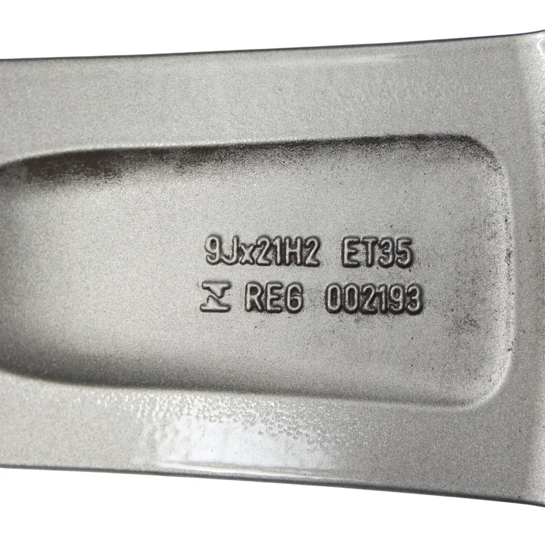 Audi A7 4G A8 D4 Szara Felga Aluminiowa Rotor 21" 9J ET:35 - SKU 4H0601025BA-10 - Numer Części 4H0601025BA