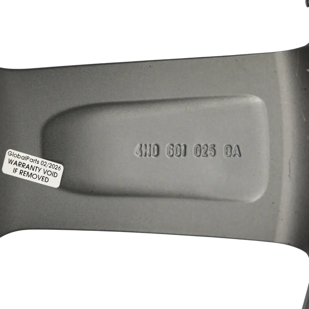 Grau Rotor Leichtmetallfelge 21" 9J ET:35 für Audi A8 4H D4 mit Teilenummer 4H0601025BA Audi A8 4H D4 Grau Rotor Leichtmetallfelge 21" 9J ET:35 - SKU 4H0601025BA-9 - Teilenummer 4H0601025BA