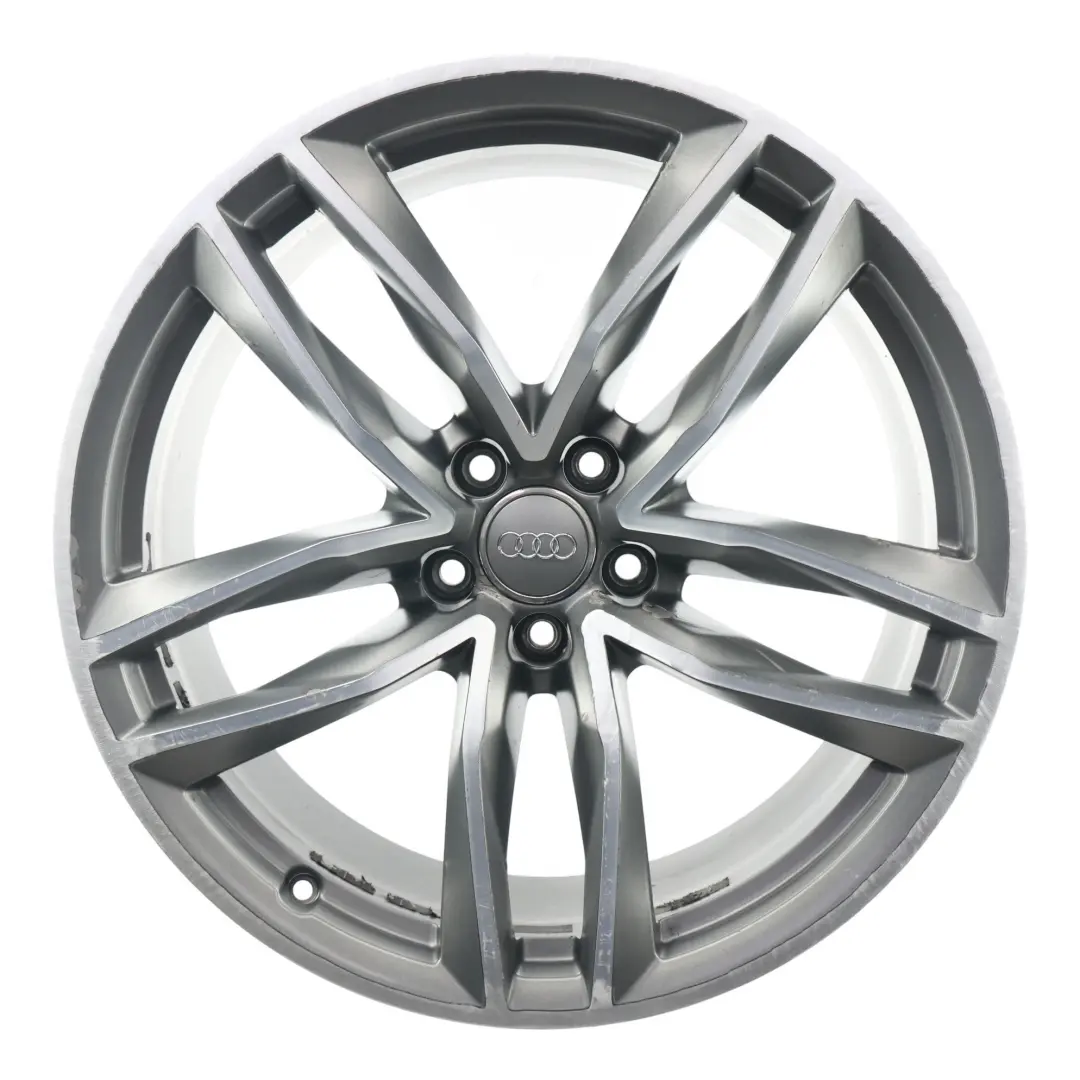 Audi A7 C7 4G A8 4H Wheel Alloy Rim 20" 9J ET:37 Star Spoke - SKU 4H0601025BS-2 - Part number 4H0601025BS