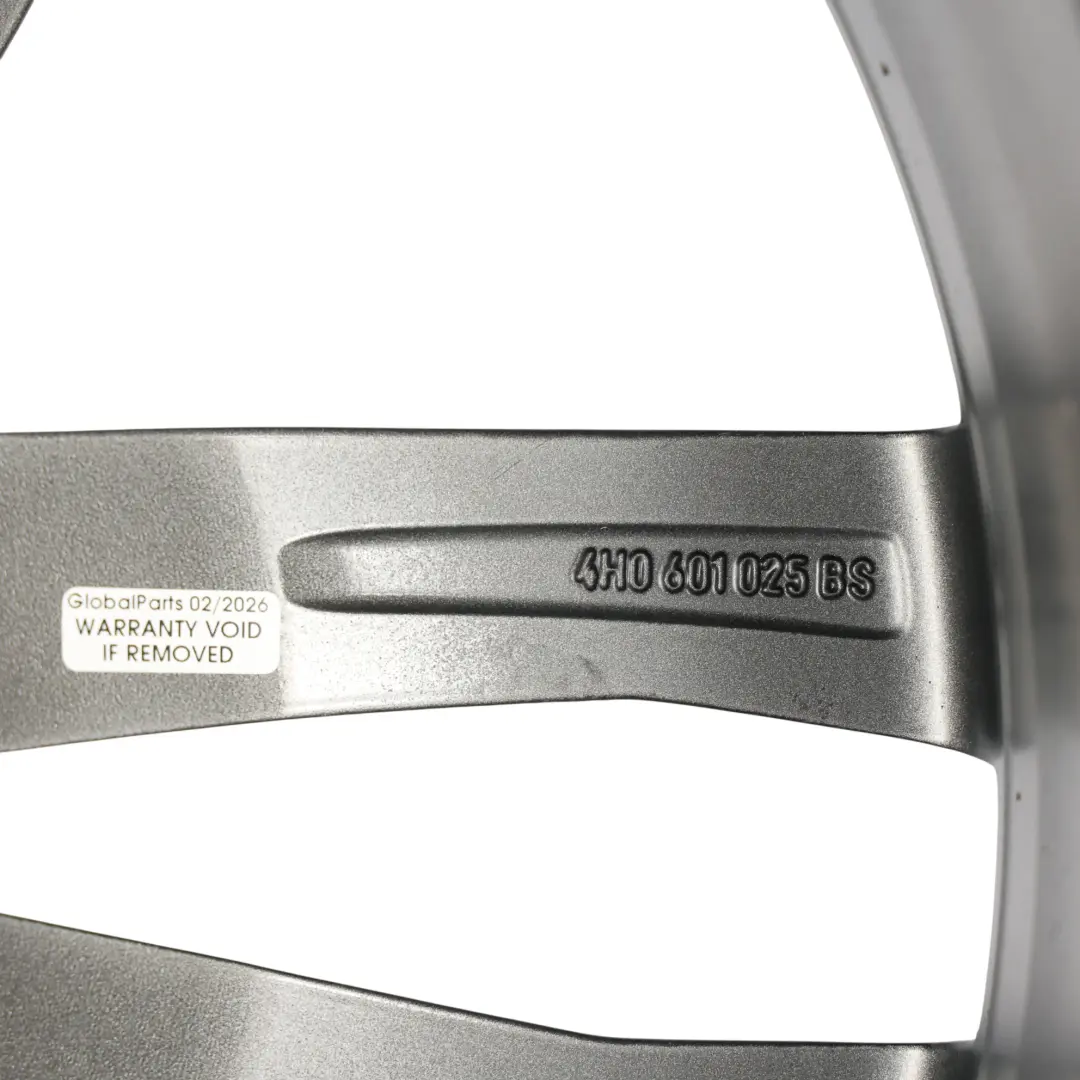 Audi A7 C7 4G A8 4H Felga Aluminiowa Alufelga 20" 9J ET:37 - SKU 4H0601025BS-2 - Numer Części 4H0601025BS