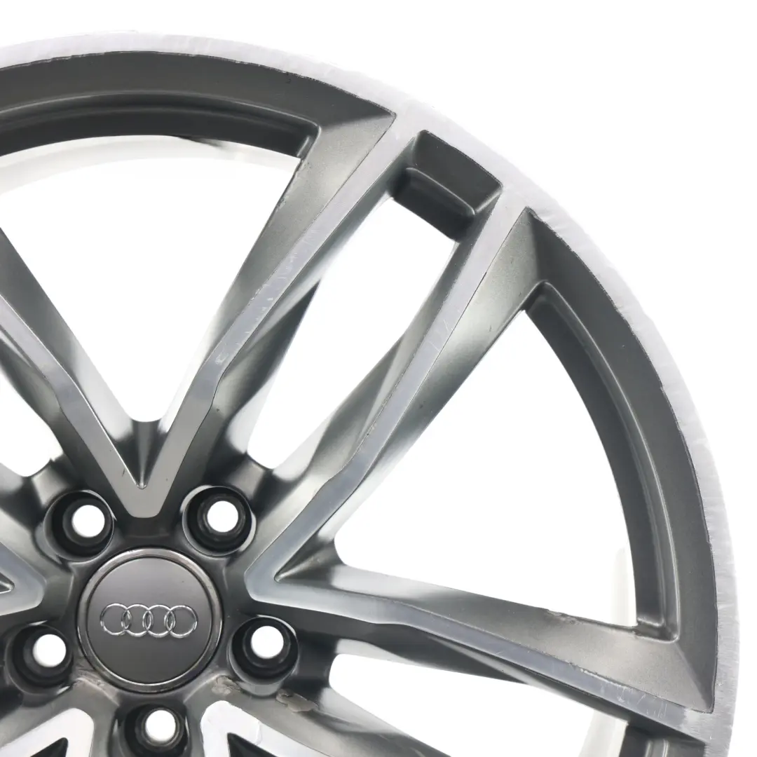 Audi A7 4G A8 4H Jante Alliage Bicolore 20" 9J ET:37 Rayons Étoile - SKU 4H0601025BS-2 - Numéro de pièce 4H0601025BS