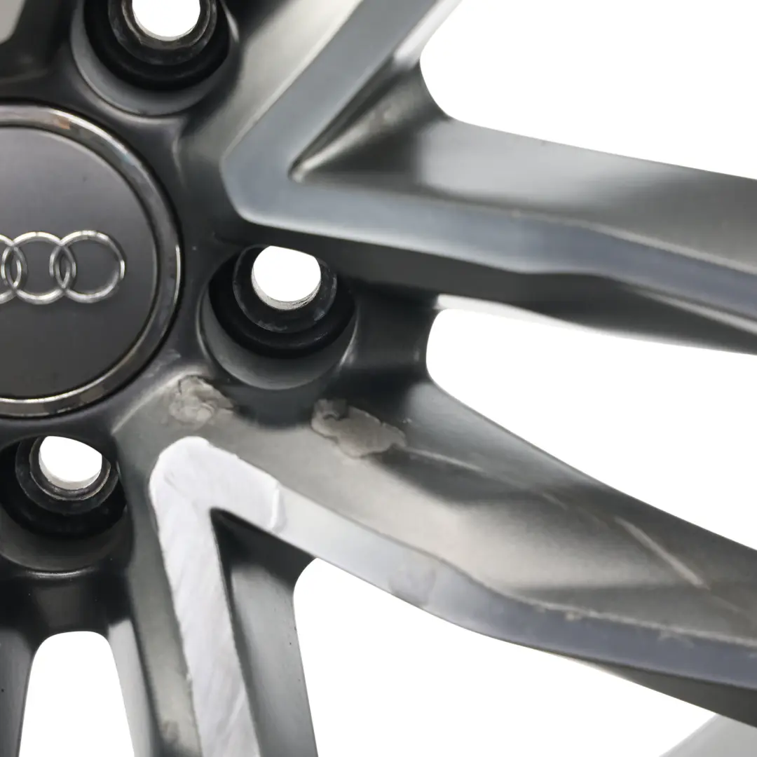 Audi A7 4G A8 4H Jante Alliage Bicolore 20" 9J ET:37 Rayons Étoile - SKU 4H0601025BS-2 - Numéro de pièce 4H0601025BS