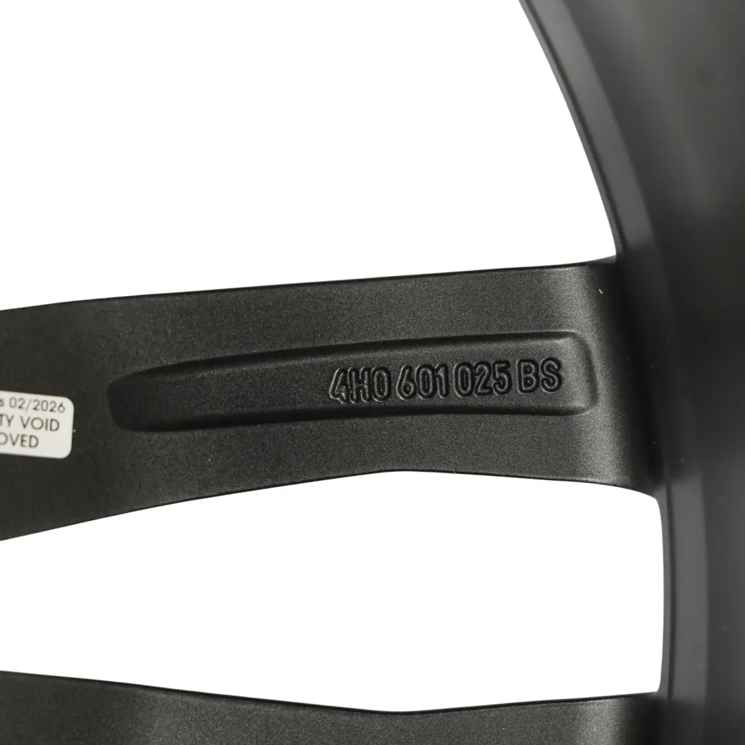 Alloy Rim 20" 9J ET:37 Star Spoke to Audi A7 C7 4G A8 4H Wheel with Part number 4H0601025BS Audi A7 C7 4G A8 4H Wheel Alloy Rim 20" 9J ET:37 Star Spoke - SKU 4H0601025BS-3 - Part number 4H0601025BS