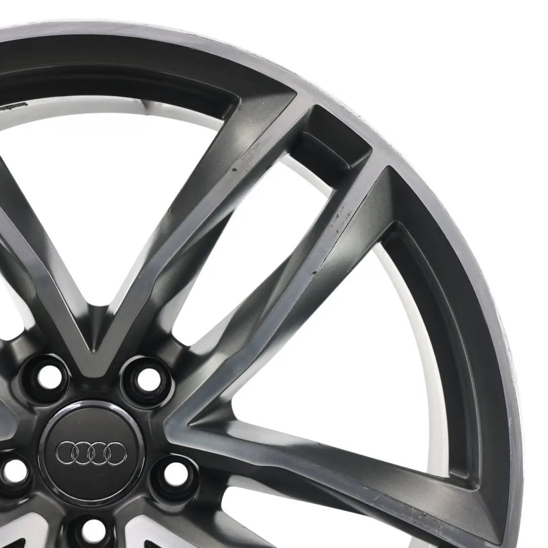 Audi A7 C7 4G A8 4H Wheel Alloy Rim 20" 9J ET:37 Star Spoke - SKU 4H0601025BS-3 - Part number 4H0601025BS