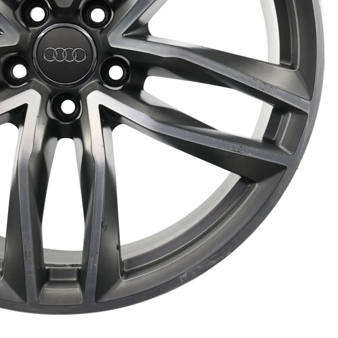 Audi A7 C7 4G A8 4H Wheel Alloy Rim 20" 9J ET:37 Star Spoke - SKU 4H0601025BS-3 - Part number 4H0601025BS