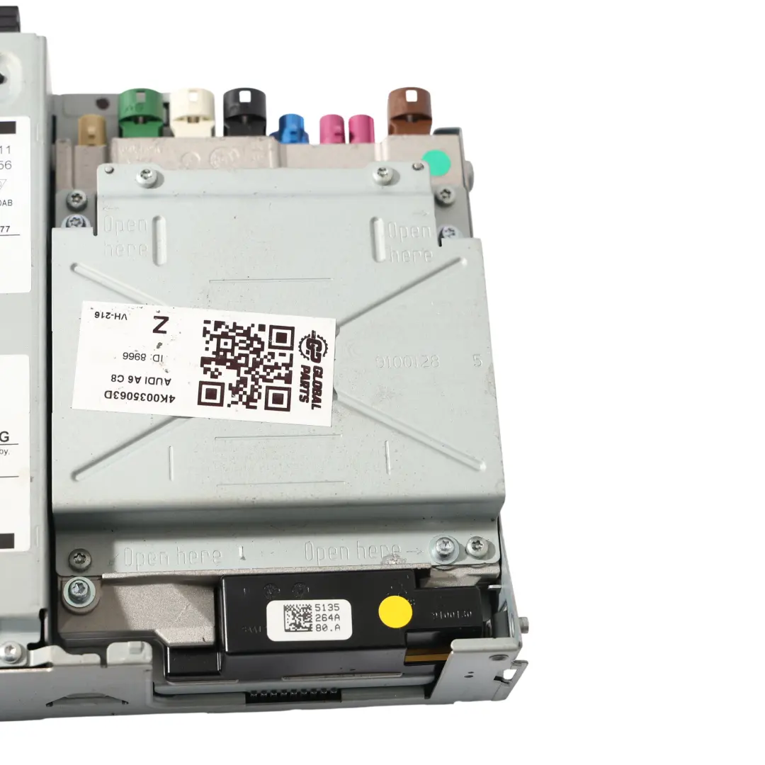 MIB2 Unidad Principal De Control De Radio De Navegación para Audi A6 C8 con número de pieza 4K0035063D Audi A6 C8 MIB2 Unidad Principal De Control De Radio De Navegación - SKU 4K0035063D - Número de pieza 4K0035063D