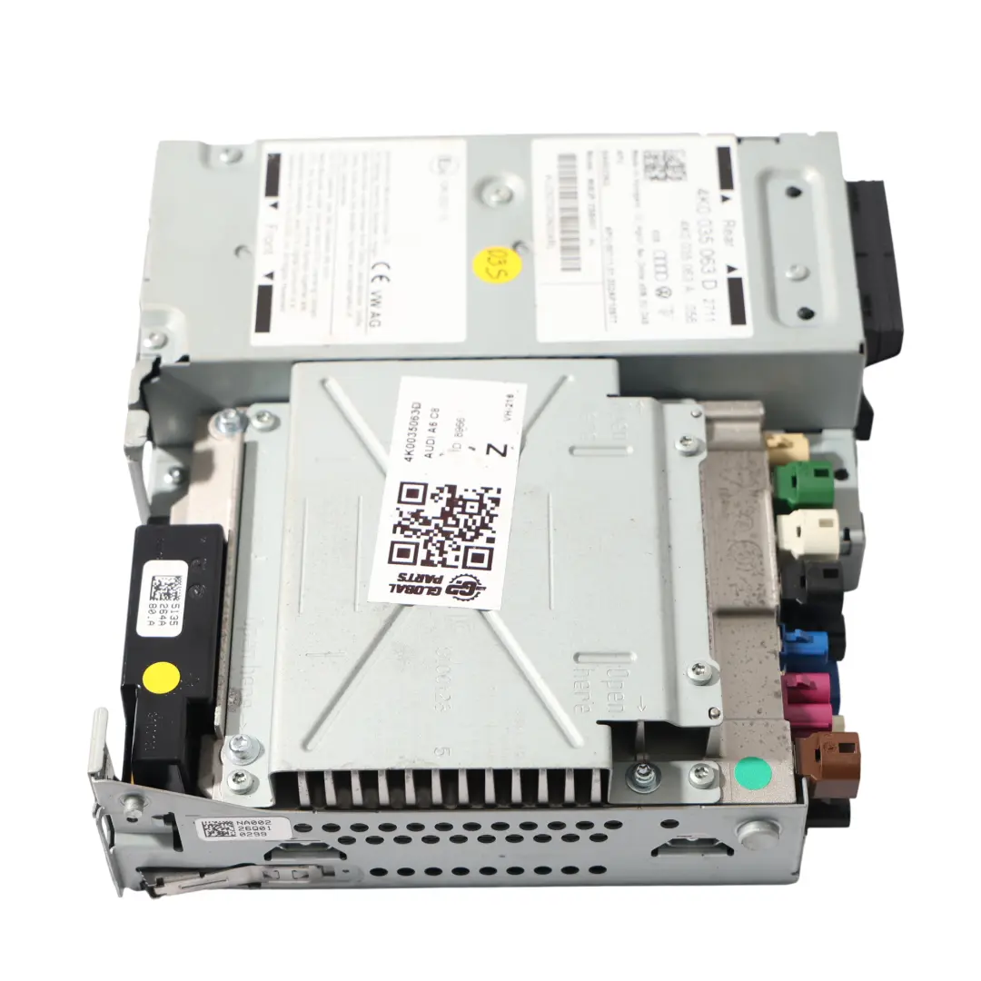 Autoradio Multimédia MIB2 Avec Système De Navigation pour Audi A6 C8 à propos du numéro de pièce 4K0035063D Audi A6 C8 Autoradio Multimédia MIB2 Avec Système De Navigation - SKU 4K0035063D - Numéro de pièce 4K0035063D