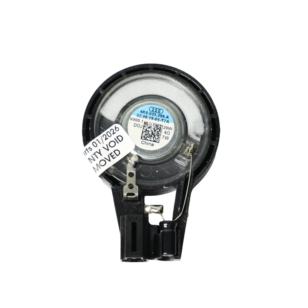 Audi A6 C8 Haut-Parleur De Porte Arrière Gauche Droite - SKU 4K0035399A - Numéro de pièce 4K0035399A