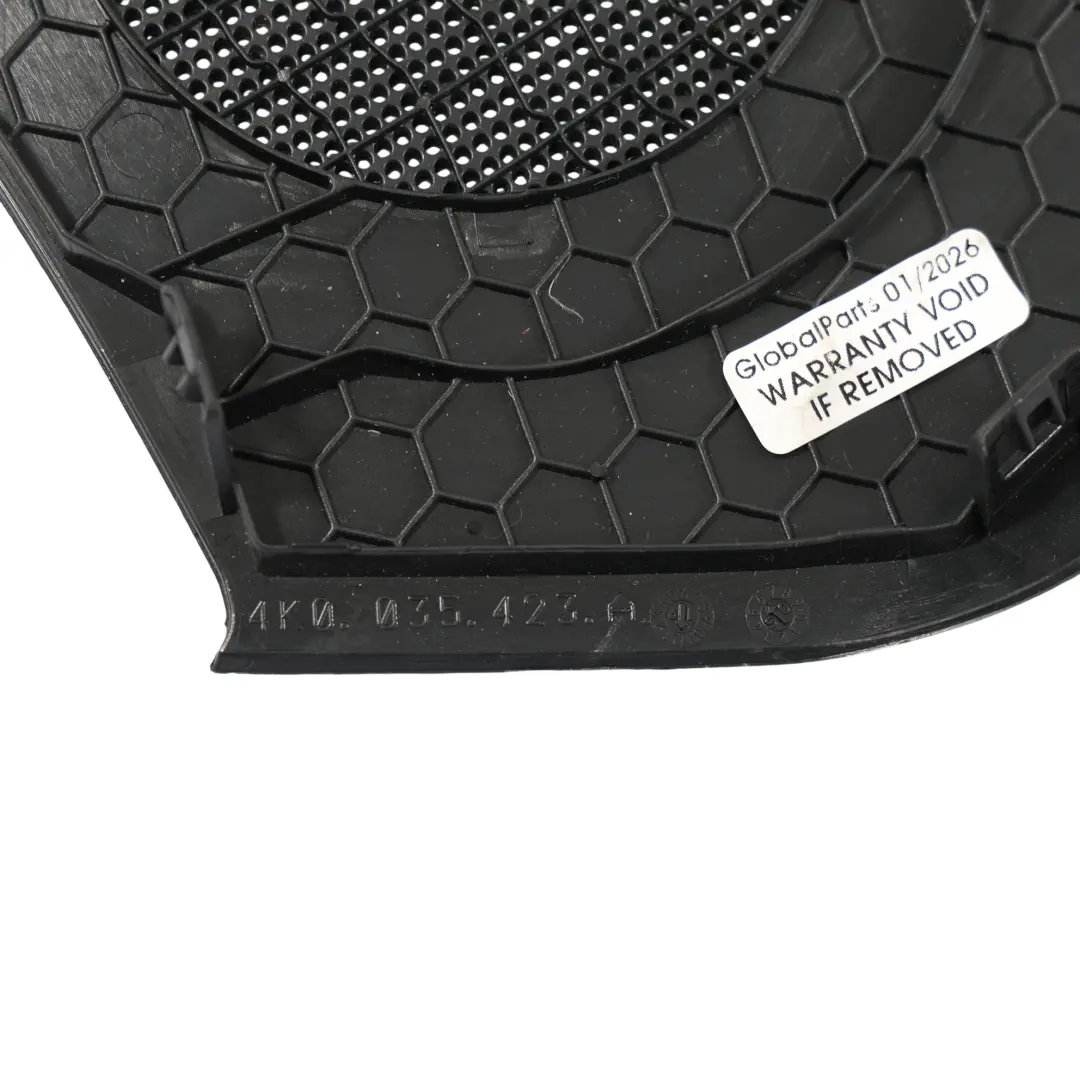 Cache De Haut-Parleur De Porte Avant Gauche pour Audi A6 C8 A7 C8 à propos du numéro de pièce 4K0035423A Audi A6 C8 A7 C8 Cache De Haut-Parleur De Porte Avant Gauche - SKU 4K0035423A - Numéro de pièce 4K0035423A