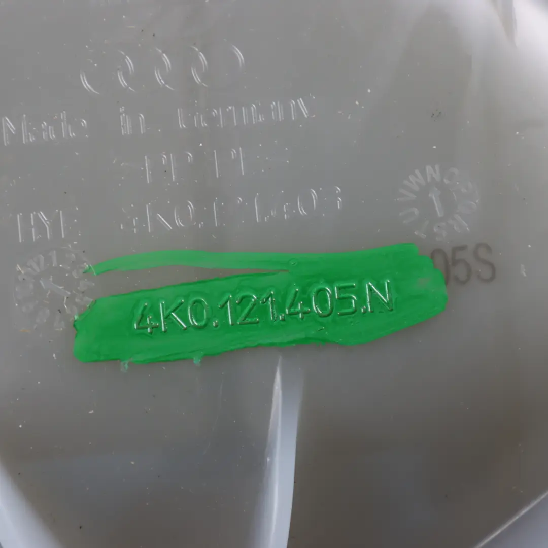 Coolant Expansion Reservoir D Cooling Agent Tank Radiator 4K0121403 to Audi A6 C8 with Part number 4K0121405N Audi A6 C8 Coolant Expansion Reservoir D Cooling Agent Tank Radiator 4K0121403 - SKU 4K0121405N - Part number 4K0121405N