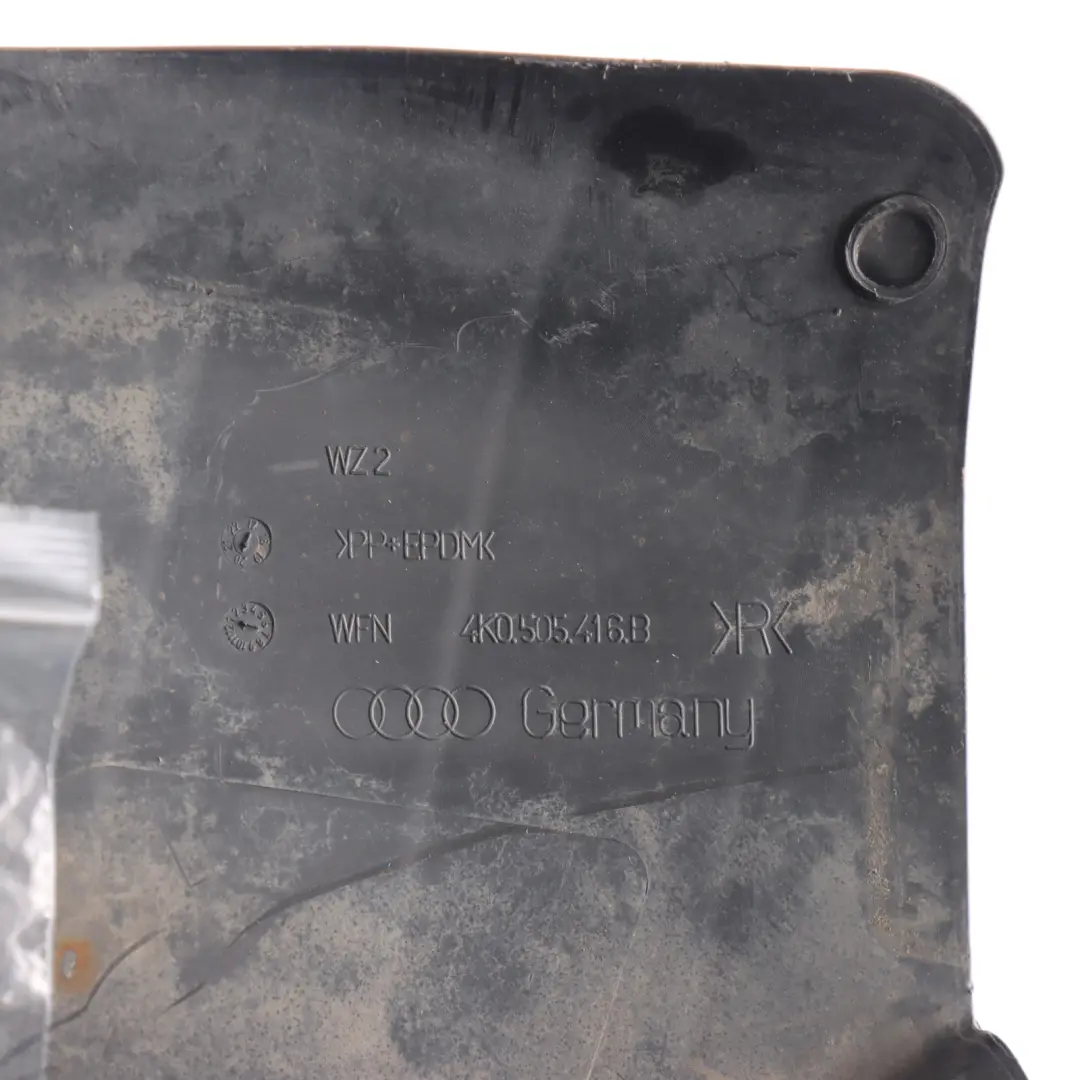 Audi A6 C8 Stone Chip Guard Control Arm Cover Rear Right O/S - SKU 4K0505416B - Part number 4K0505416B