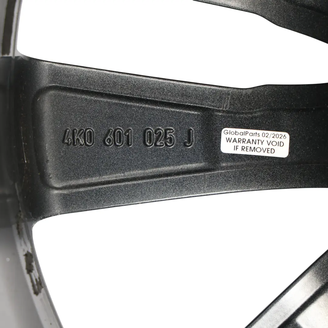 Audi A6 S6 C8 4K Bicolor Wheel Alloy Rim 20" 8.5J ET:43 - SKU 4K0601025J-1 - Part number 4K0601025J