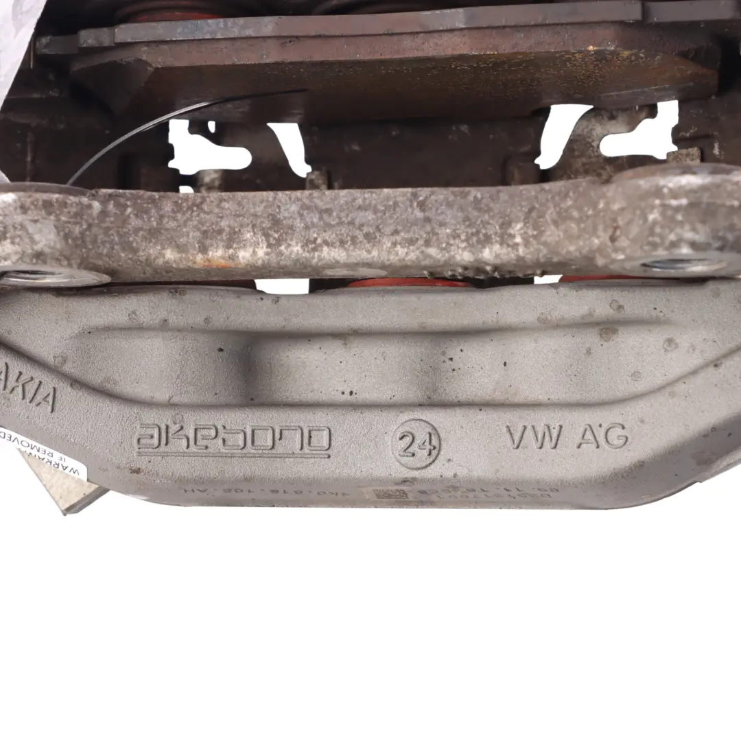 Brake Caliper Wheel Braking Unit 350X34MM Front Left N/S 4K0615105AH to Audi A6 C8 with Part number 4K0615107F Audi A6 C8 Brake Caliper Wheel Braking Unit 350X34MM Front Left N/S 4K0615105AH - SKU 4K0615107F - Part number 4K0615107F