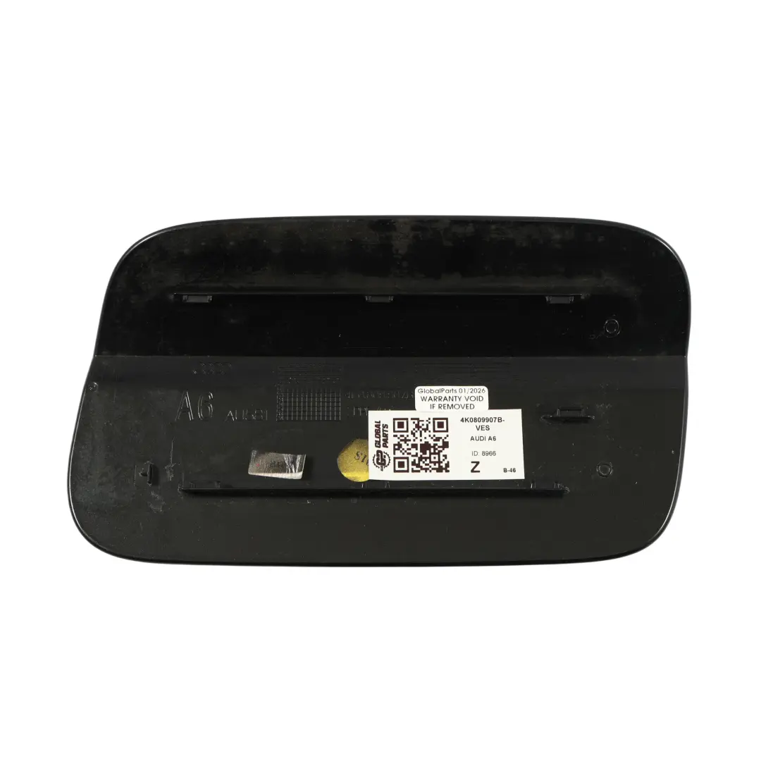 Audi A6 C8 Fuel Filler Tank Flap Cap Vesuvius Grey Metallic X7J - SKU 4K0809907B-VES - Part number 4K0809907B
