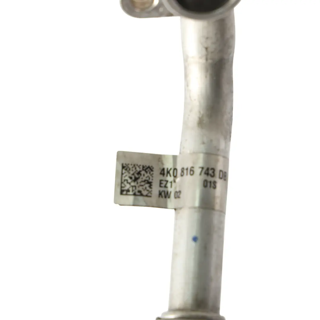 Tubo Flessibile Refrigerante Linea Condensatore Aria A/C per Audi A6 C8 con numero di parte 4K0816743DB Audi A6 C8 Tubo Flessibile Refrigerante Linea Condensatore Aria A/C - SKU 4K0816743DB - Numero di parte 4K0816743DB