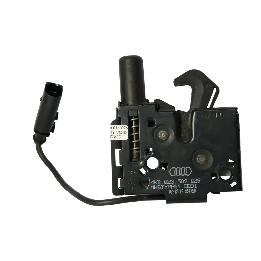 Audi A6 C8 Mechanizm Zamek Maski Lewy Prawy - SKU 4K0823509 - Numer Części 4K0823509