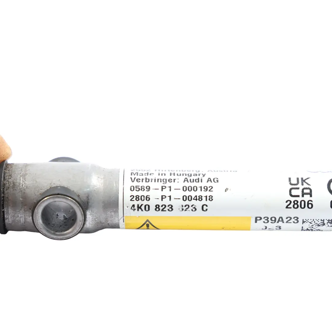 Actionneur Charnière Capot Protection Piéton Gauche Droite pour Audi A6 C8 à propos du numéro de pièce 4K0823823C Audi A6 C8 Actionneur Charnière Capot Protection Piéton Gauche Droite - SKU 4K0823823C - Numéro de pièce 4K0823823C